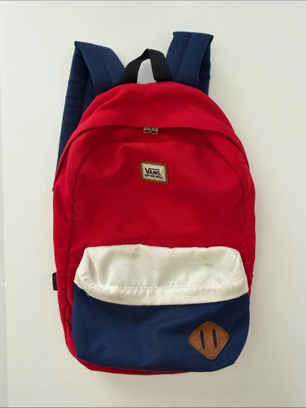 Vans Tricolor Red, Navy & White Everyday Backpack